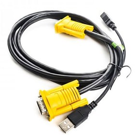 تصویر کابل KVM سوئیچ USB رویال (Royal) طول 1.5 متری CABLE KVM USB (Royal)1.5M