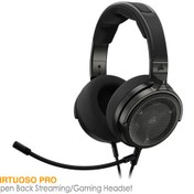 تصویر هدست کورسیر CORSAIR VIRTUOSO PRO OPEN BACK CARBON HEADSET CORSAIR VIRTUOSO PRO OPEN BACK CARBON