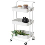 تصویر ترولی چرخ دار اشپزخانه مدل ۳۰۵۰۴ 