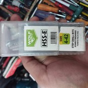 تصویر مته کاجی ولف سایز ۴-۴۲ میلیمتر HSS-E 