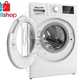 تصویر ماشین لباسشویی مجیک شف مدل MCW10514SEW ظرفیت ۱۰ کیلوگرم Washing Machine magic 10kg MCW10514SEW