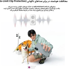 تصویر میکروفون یقه ای بی‌سیم هالی‌لند مدل Lark A1 Combo Hollyland Lark A1 Combo Microphone