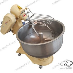 تصویر خمیرگیر 60 کیلویی پارو استیل 60 kg paddle steel dough mixer