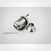 تصویر بلو آف HKS چهار خط اتومات نقره ای 