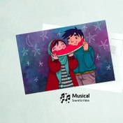 تصویر کارت پستال هندوانه موزیکال 