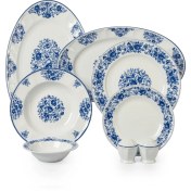 تصویر سرویس غذاخوری چینی زرین ایران مدل فلورنتیا ۲۹ پارچه ۶ نفره 