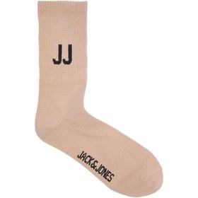 تصویر خرید اینترنتی جوراب رسمی و روزمره مردانه بژ برند jack jones 12229545 ا Jack&jones Bej Erkek Çorap 12229545 Jack&jones Bej Erkek Çorap 12229545