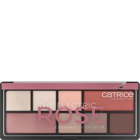 تصویر پالت سایه چشم کاتریس مدل The Electric Rose Catrice eyeshadow palette model The Electric Rose