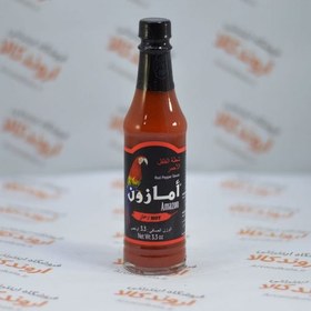 تصویر سس فلفل قرمز آمازون شيشه 98 ميل AMAZON مدل Amazon Hot Red Pepper Sauce 98ml