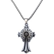 تصویر گردنبند صلیب کروم هارتز کد۲۷۶۶ 