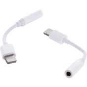 تصویر تبدیل جک 3.5 aux به آیفون آسنای مدل D001 