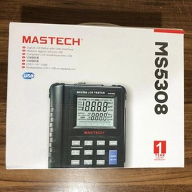 تصویر LCR متر حرفه ای مستک MASTECH MS5308 PORTABLE HANDHELD LCR METER MASTECH MS 5308