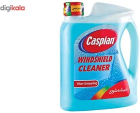تصویر محلول شیشه شوی خودرو کاسپین مدل Non-Smearing حجم 4 لیتر بسته 2 عددی 