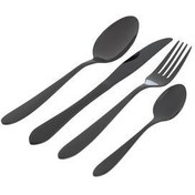 تصویر قاشق، چنگال و چاقو چند رنگ ست قاشق مجموعه چاقوی Berlinger Haus 24 Piece Eva Fork Mudo Concept 