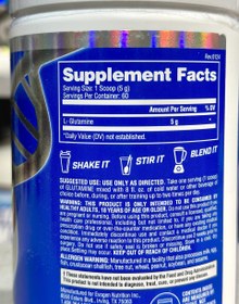 تصویر گلوتامین ایوژن نوتریشن Evogen Nutrition Glutamine