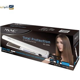 تصویر اتو مو مک‌استایلر مدل MC-2089 (230 درجه سانتی‌گراد) MAC-STYLER Professional Hair Straightener Model MC-2089