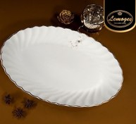 تصویر دیس بیضی کارمن 503 لمون دیس بیضی لمون ۵۰۳ دیس ۵۰۳ لمون دیس 503L لمون دیس 503s لمون - سایز بزرگ ۵۰۳L ابعاد ۴۰×۲۵ Carmen Lemon oval platter 503s 503L