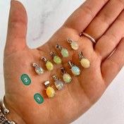 تصویر آویز نقره اپال 