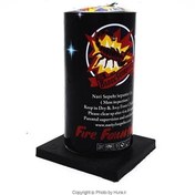 تصویر آبشار پایه دار مشکی ناری سپهر مدل عقرب 