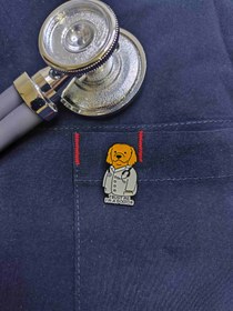 تصویر سنجاق سینه پزشکی 