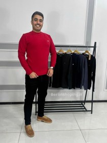 تصویر بلوز یقه گرد پاییزی سلانیک Men's shirt