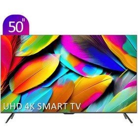 تصویر تلویزیون ال ای دی هوشمند ایکس ویژن مدل 50XYU775 سایز 50 اینچ X VISION 50XYU775 Smart LED 50 Inch TV