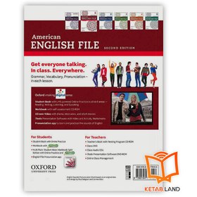 تصویر کتاب امریکن انگلیش فایل ویرایش سوم American English File 3rd Edition مجموعه شش جلدی کتاب امریکن انگلیش فایل ویرایش سوم American English File 3rd Edition مجموعه شش جلدی