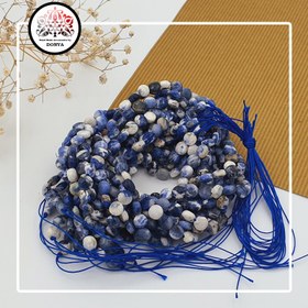 تصویر ریسه سنگ سودالیت چشم مگسی سایز 6 