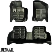 تصویر کفپوش پنج بعدی رنو ال 90 رنگ مشکی برند التیمیت 