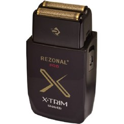 تصویر شیور شارژی رزونال مدل X-TRIM مشکی shaver rezonal pro model black x-trim