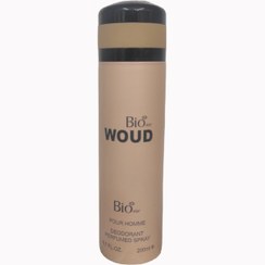 تصویر اسپری بدن مردانه مدل Woud حجم 200 میلی لیتر بیو استار Bio Star Woud Deodorant Spray For Men 200ml