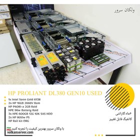 تصویر سرور Hp Proliant DL380 Gen10 8SFF Used 