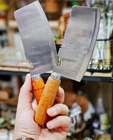 تصویر ساتور دسته چوبی 