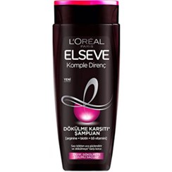 تصویر شامپو ضد ریزش مو السیو لورآل 450 میل ا Elseve Loreal shampoo Arginine Resist X3 450ml Elseve Loreal shampoo Arginine Resist X3 450ml