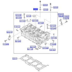 تصویر سر سیلندر سانتافه اصلی هیوندای 