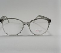 تصویر عینک بلوکات مخصوص مطالعه و کامپیوتر رنگ دودی با جلد و دستمال 