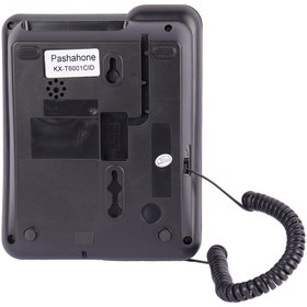 تصویر تلفن رومیزی پاشاهون مدل Pashahone KX-T6001CID Pashahone KX-T6001CID Telephone