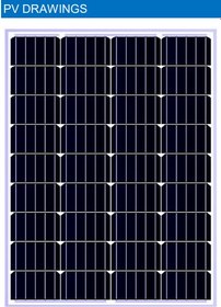 تصویر پنل خورشیدی مونوکریستال 150 وات OSDA-isola مدل ODA150-18-M solar panel 100 watt monocristall Osda Isola