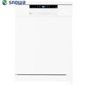 تصویر SDW-246 ا ماشین ظرفشویی اسنوا 14 نفره - سفید ماشین ظرفشویی اسنوا 14 نفره - سفید