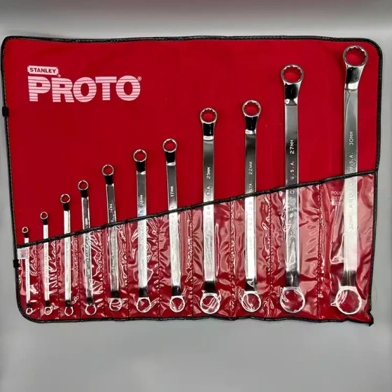 خرید و قیمت آچار دو سر رینگی 11 عددی پروتو آمریکا مدل J1100Sm ترب