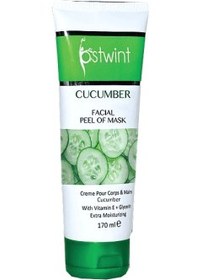 تصویر ماسک صورت با عصاره خیار ostwint cucumber حجم 170 میلی 