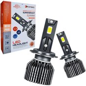 تصویر هدلایت کانپکس مدل M10 PRO پایه H4 سه خار هدلایت M10 PRO