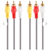تصویر کابل ۳ به ۳ AV RCA 1.5m. تسکو Cable