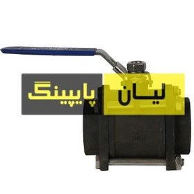 تصویر شیر توپی فولادی ساکت ولد کلاس 800 