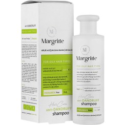 تصویر شامپو ضد شوره مارگریت مناسب موهاي چرب حجم 250 میلی لیتر Margritte Anti Dandruff Shampoo for Oily Hair 250 ml
