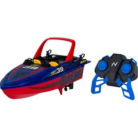 تصویر قایق کنترلی NIKKO مدل RACE BOATS قرمز 