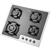 تصویر اجاق گاز شیشه ای رومیزی استیل البرز G-4652 i s Steel Alborz  G-4652 i s Tabletop Glass Gas Stove