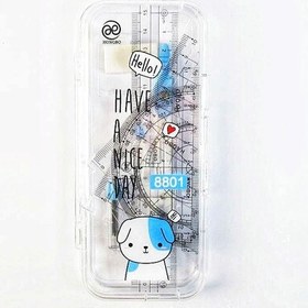 تصویر ست پرگار ۷ تیکه طرح حیوانات 