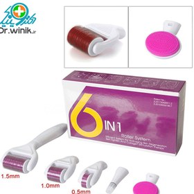 تصویر درمارولر تیتانیومی ۶ کاره دی.آر.اس مدل ۶ در ۱ 