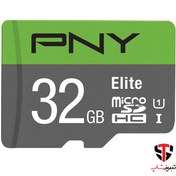 تصویر کارت حافظه microSDXC پی ان وای مدل P-SDU32GU185GW-GE ظرفیت 32 گیگابایت به همراه آداپتور - گارانتی-اصالت-و-سلامت-فیزیکی-کالا 